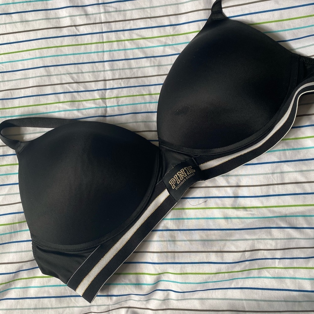 Pink bra